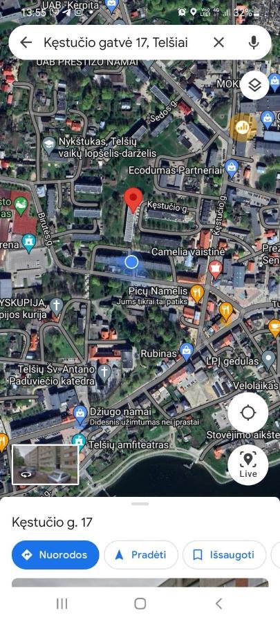 Mona Apartamentai Telsiai Ngoại thất bức ảnh